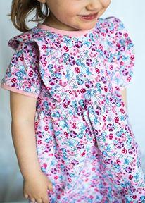 Trentanovesima Kleid mit Rüschchen Bambini Ebook by Stoffherz Grösse 80-170 - 15