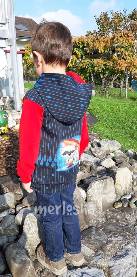 Trentaseiesimo Hoodie Bambini Papierschnittmuster by Stoffherz Grösse 80-176 - 64