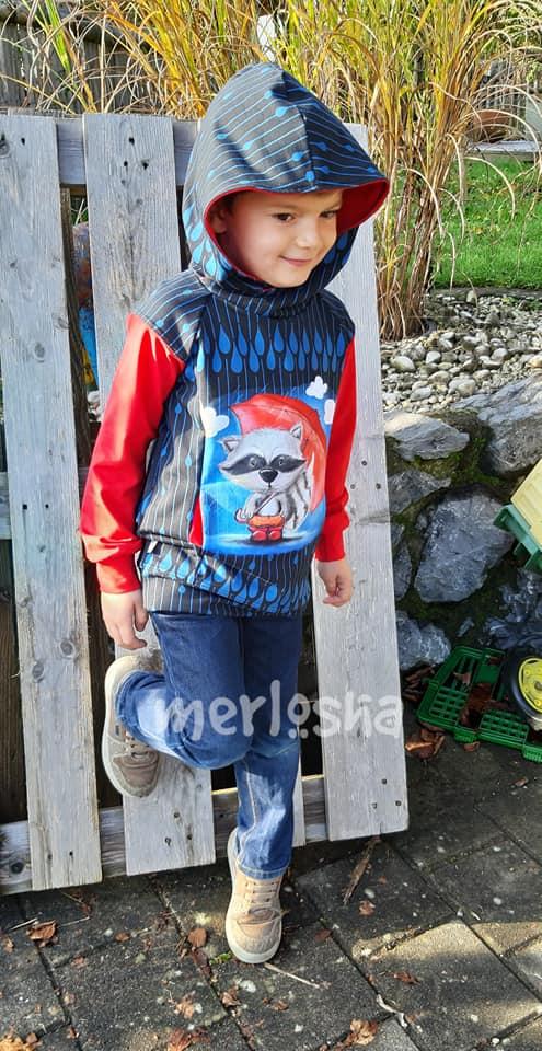 Trentaseiesimo Hoodie Bambini Papierschnittmuster by Stoffherz Grösse 80-176 - 29