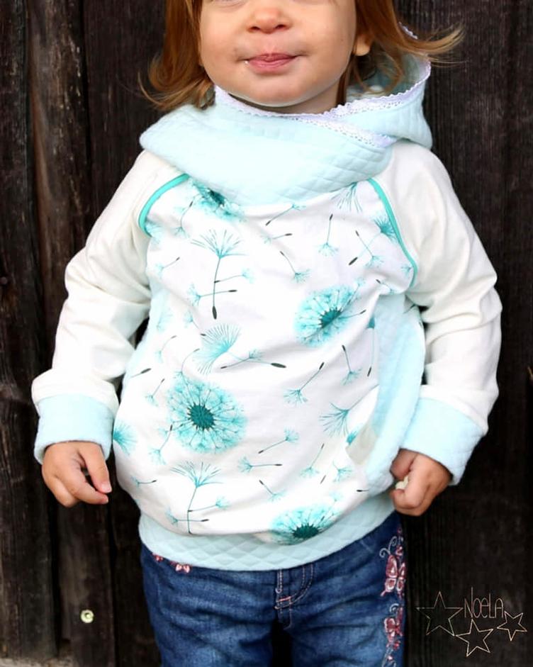 Trentaseiesimo Hoodie Bambini Papierschnittmuster by Stoffherz Grösse 80-176 - 60