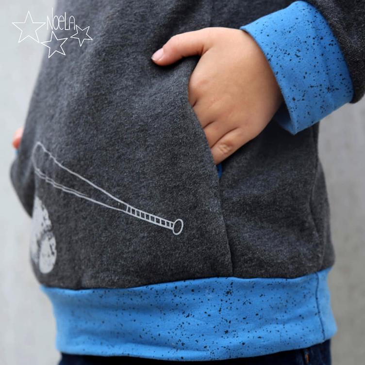 Trentaseiesimo Hoodie Bambini Papierschnittmuster by Stoffherz Grösse 80-176 - 54