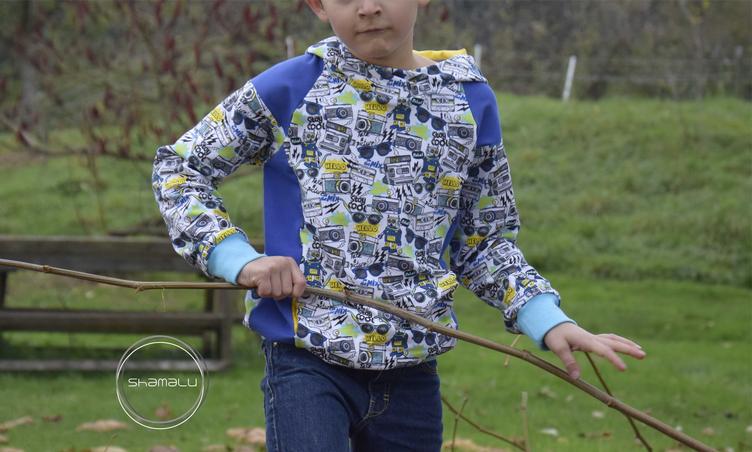 Trentaseiesimo Hoodie Bambini Papierschnittmuster by Stoffherz Grösse 80-176 - 30