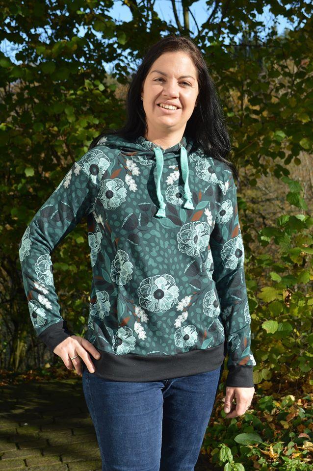 Trentaseiesimo Hoodie Donna Ebook by Stoffherz Grösse XS-XL - 11