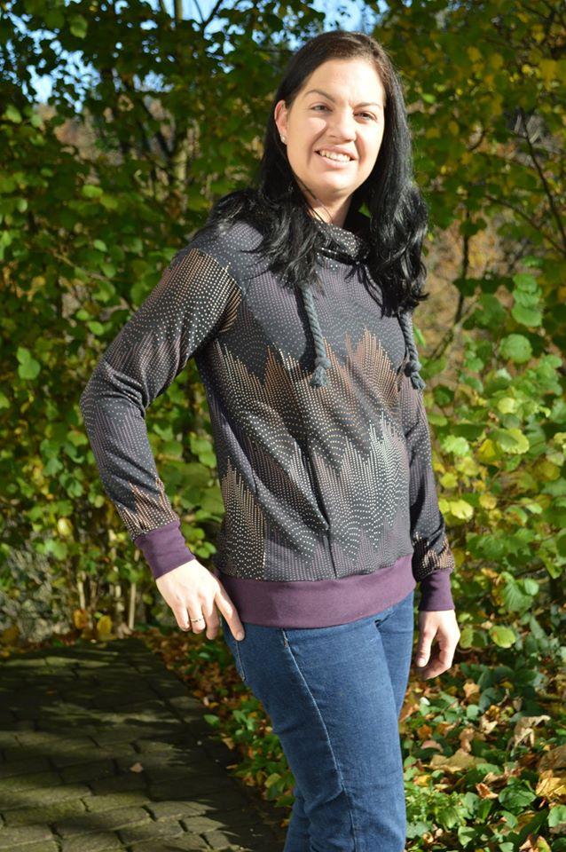 Trentaseiesimo Hoodie Donna Ebook by Stoffherz Grösse XS-XL - 4