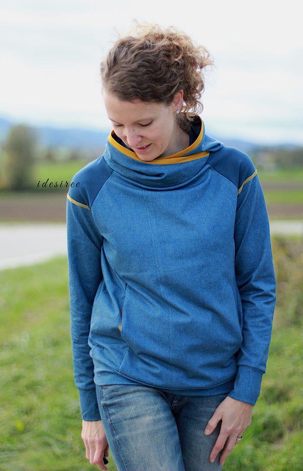 Trentaseiesimo Hoodie Donna Ebook by Stoffherz Grösse XS-XL - 14