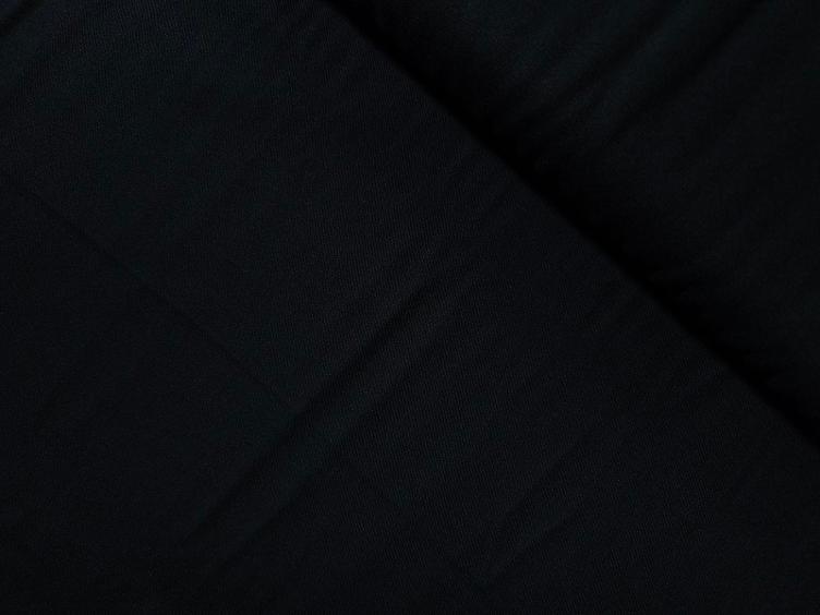 Twill schwarz uni