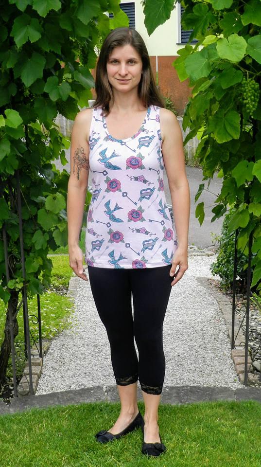 Ventesima Top Donna Grösse S-XL Papierschnittmuster by Stoffherz - 9