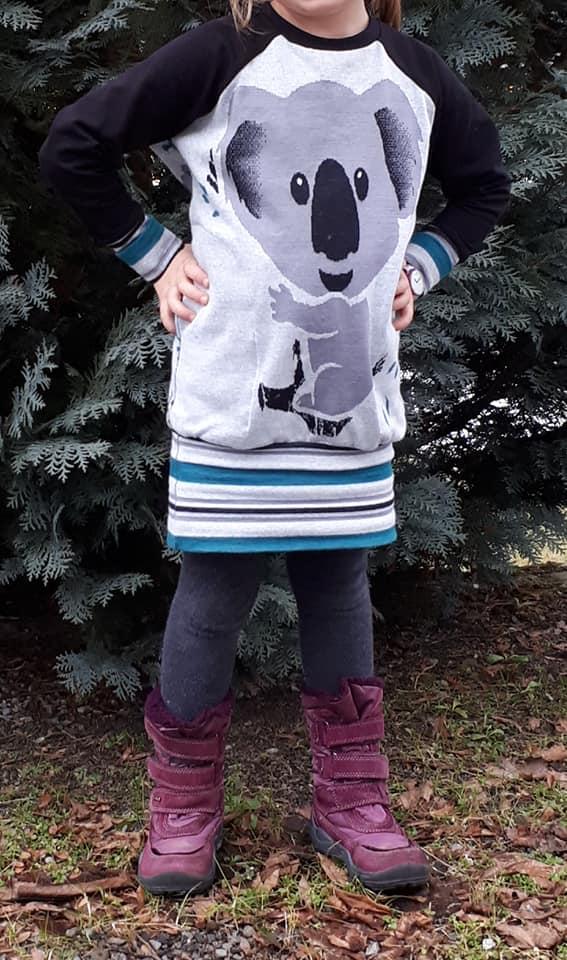 Venticinquesima Raglanpullover Bambini Papierschnittmuster Grösse 80-176 by Stoffherz - 27