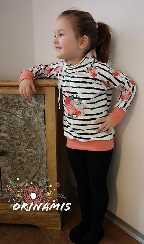 Venticinquesima Raglanpullover Bambini Papierschnittmuster Grösse 80-176 by Stoffherz - 28