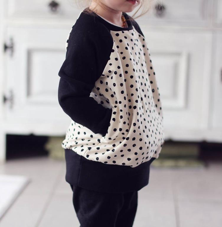 Venticinquesima Raglanpullover Bambini Papierschnittmuster Grösse 80-176 by Stoffherz - 23