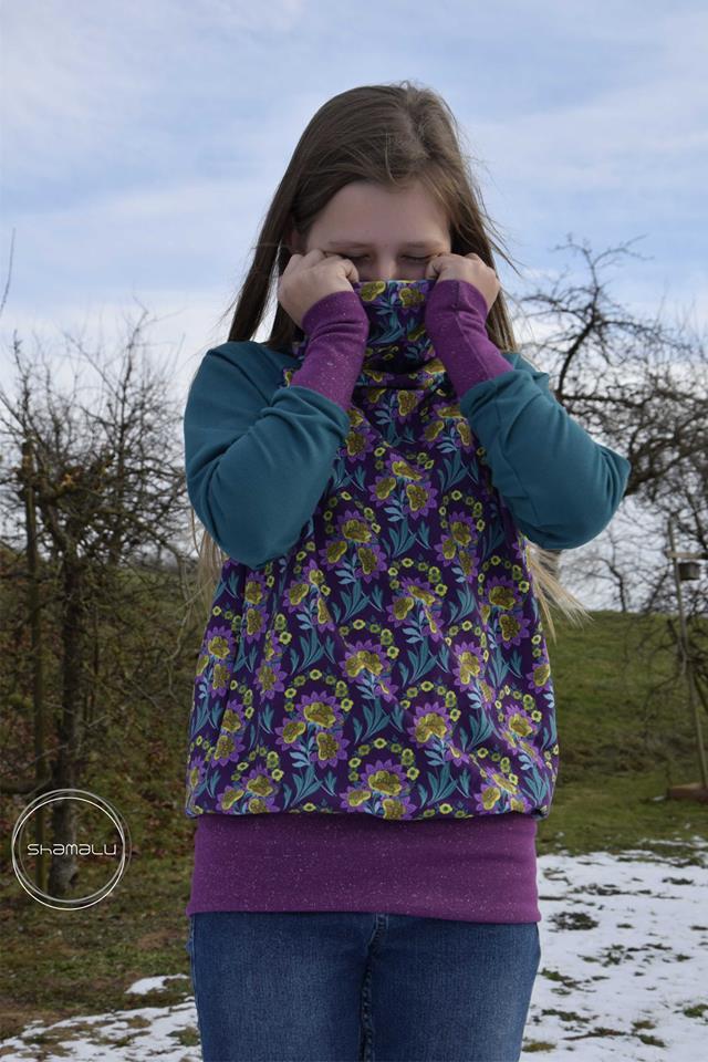 Venticinquesima Raglanpullover Bambini Papierschnittmuster Grösse 80-176 by Stoffherz - 4