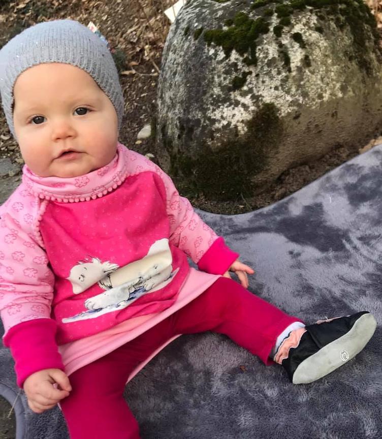 Venticinquesima Raglanpullover Bambini Papierschnittmuster Grösse 80-176 by Stoffherz - 2