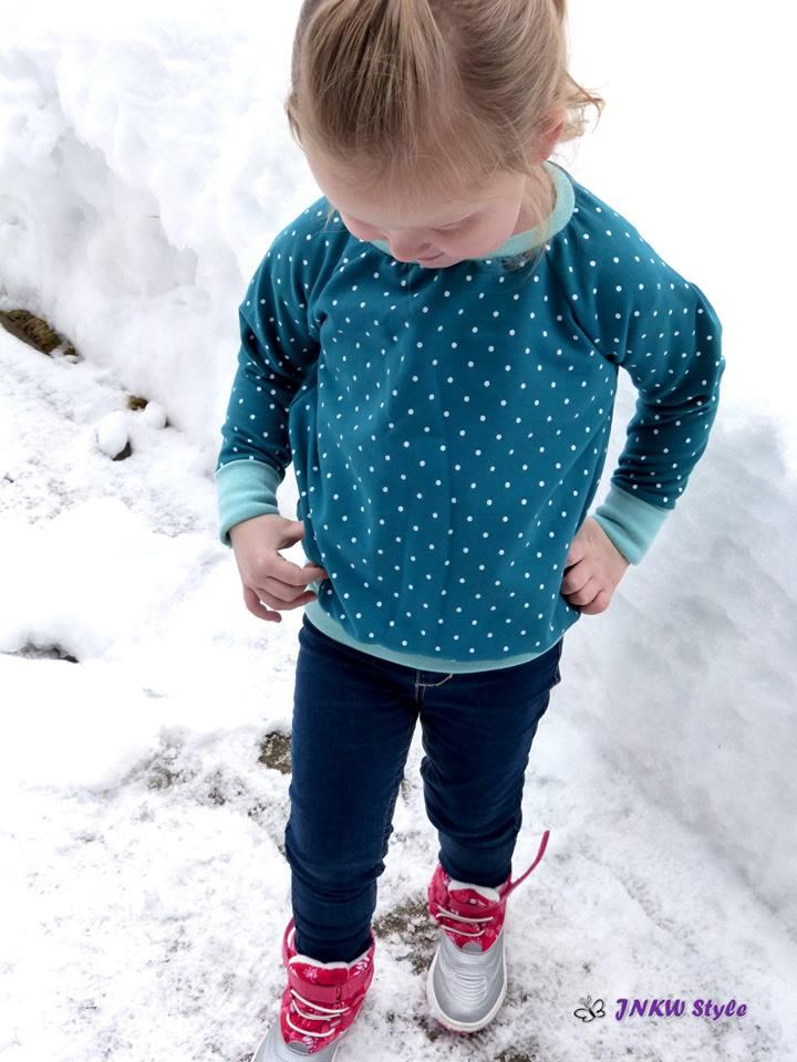 Venticinquesima Raglanpullover Bambini Papierschnittmuster Grösse 80-176 by Stoffherz - 21