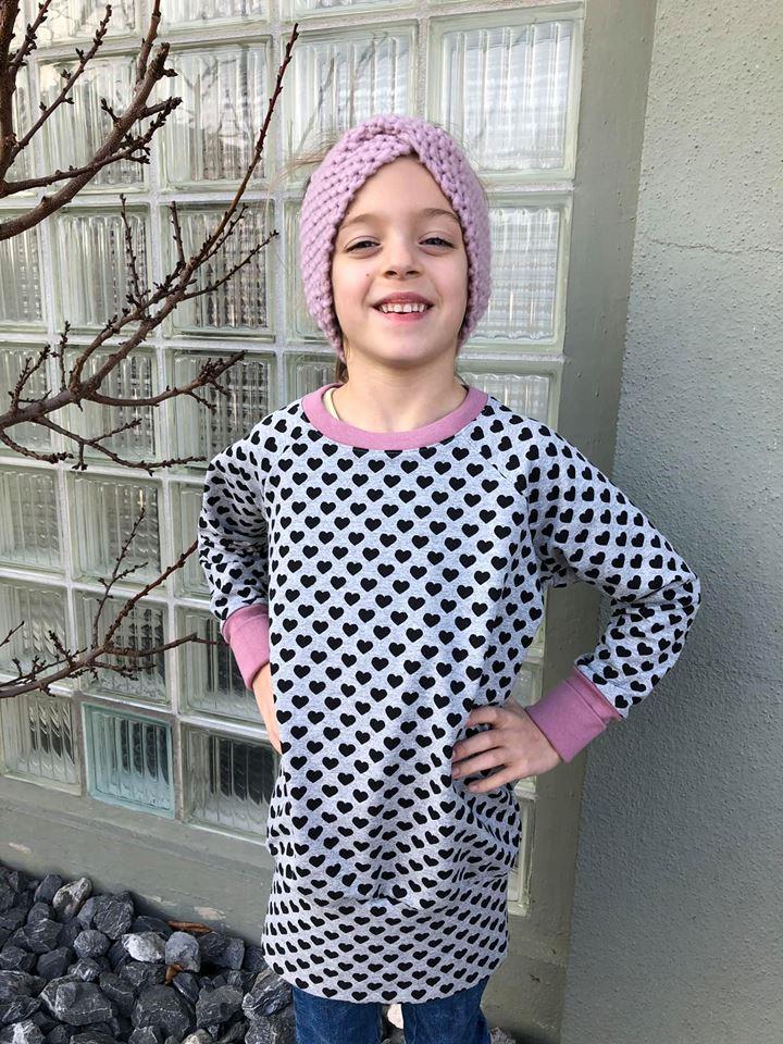 Venticinquesima Raglanpullover Bambini Papierschnittmuster Grösse 80-176 by Stoffherz - 20