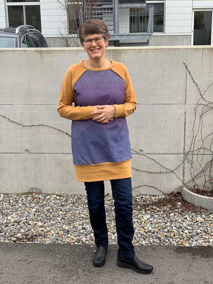 Venticinquesima Raglanpullover Donna Papierschnittmuster Grösse XS-XL by Stoffherz - 5