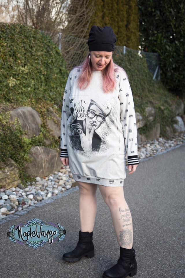 Venticinquesima Raglanpullover Donna Papierschnittmuster Grösse XS-XL by Stoffherz - 15