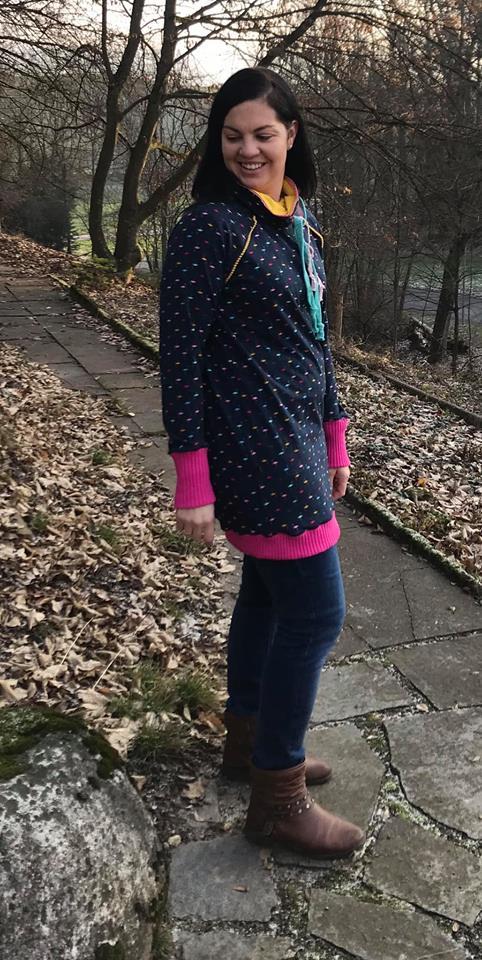 Venticinquesima Raglanpullover Donna Papierschnittmuster Grösse XS-XL by Stoffherz - 38