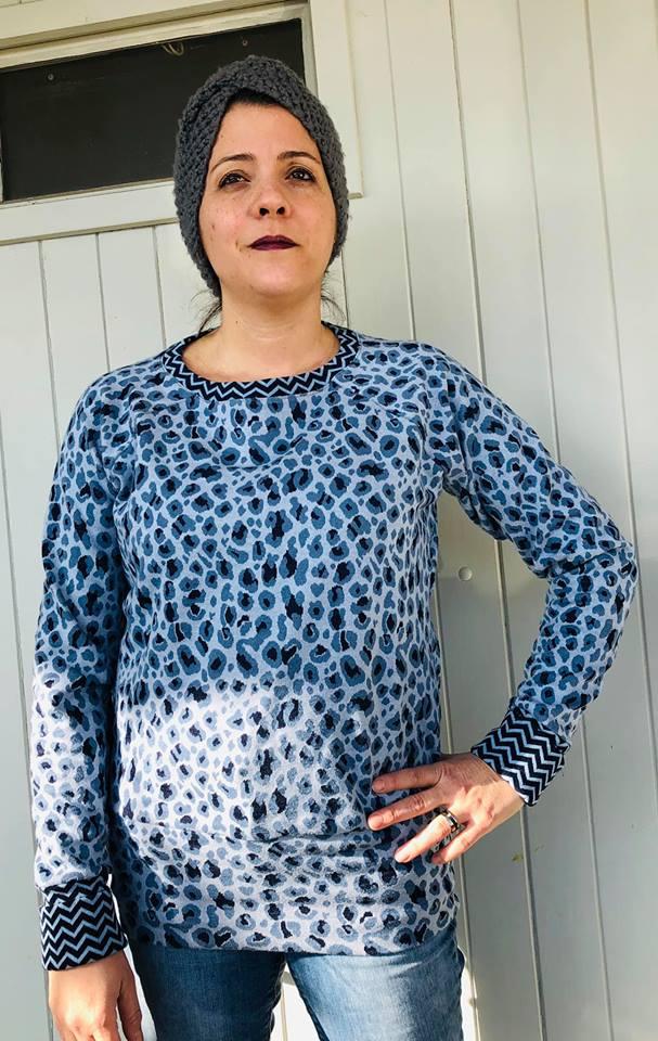 Venticinquesima Raglanpullover Donna Papierschnittmuster Grösse XS-XL by Stoffherz - 40