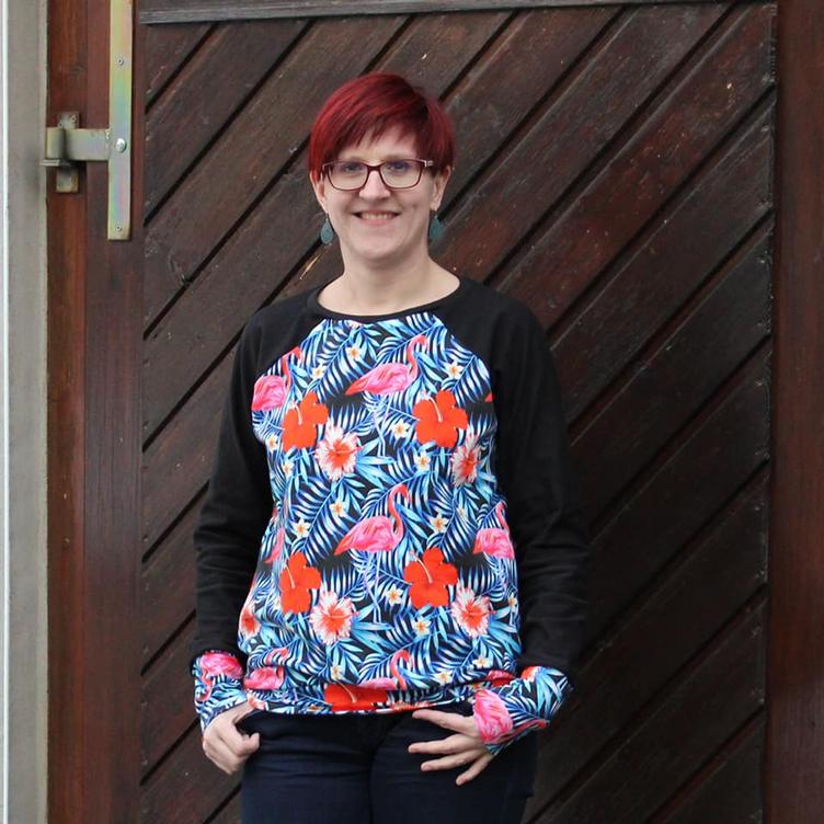 Venticinquesima Raglanpullover Donna Papierschnittmuster Grösse XS-XL by Stoffherz - 30