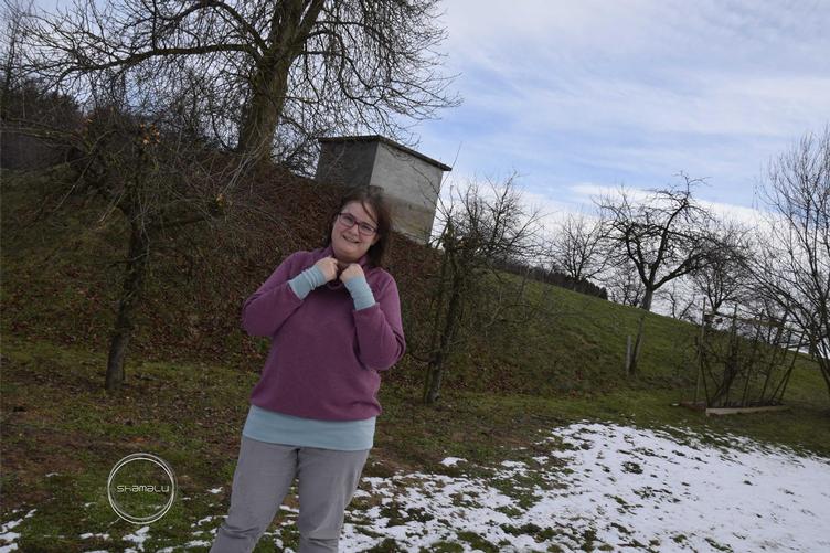 Venticinquesima Raglanpullover Donna Papierschnittmuster Grösse XS-XL by Stoffherz - 11