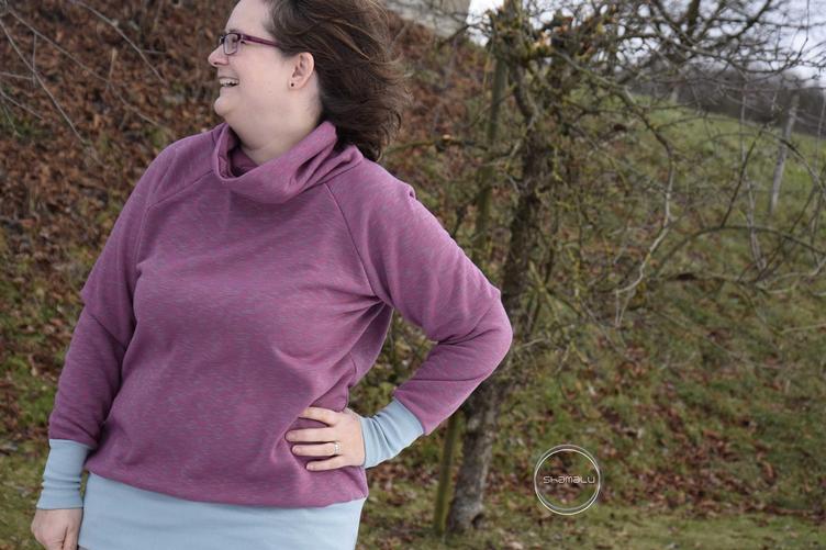 Venticinquesima Raglanpullover Donna Papierschnittmuster Grösse XS-XL by Stoffherz - 4