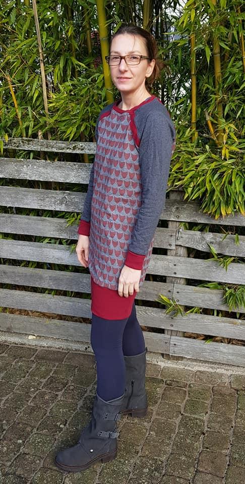 Venticinquesima Raglanpullover Donna Papierschnittmuster Grösse XS-XL by Stoffherz - 14