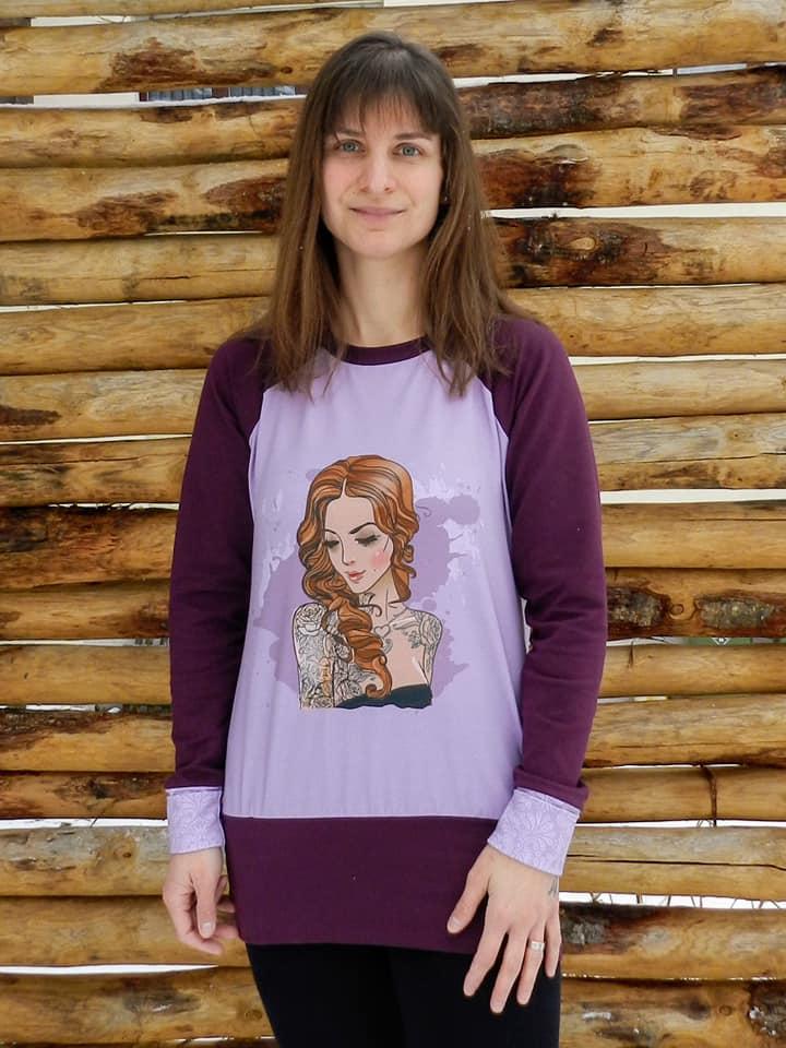 Venticinquesima Raglanpullover Donna Papierschnittmuster Grösse XS-XL by Stoffherz - 19