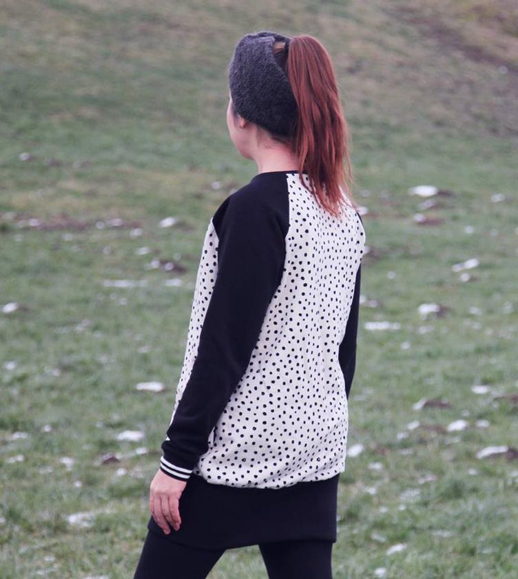 Venticinquesima Raglanpullover Donna Papierschnittmuster Grösse XS-XL by Stoffherz - 20