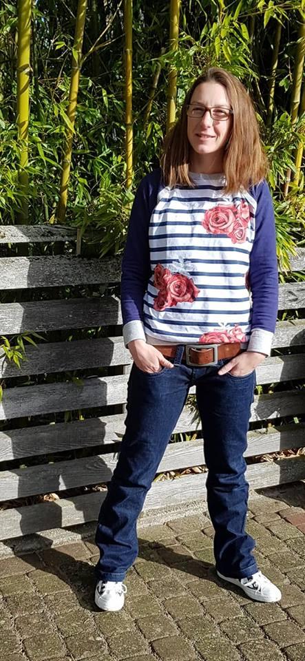 Venticinquesima Raglanpullover Donna Papierschnittmuster Grösse XS-XL by Stoffherz - 7