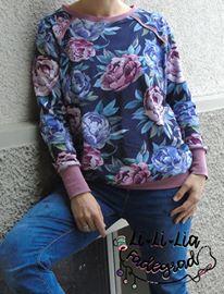 Venticinquesima Raglanpullover Donna Papierschnittmuster Grösse XS-XL by Stoffherz - 18