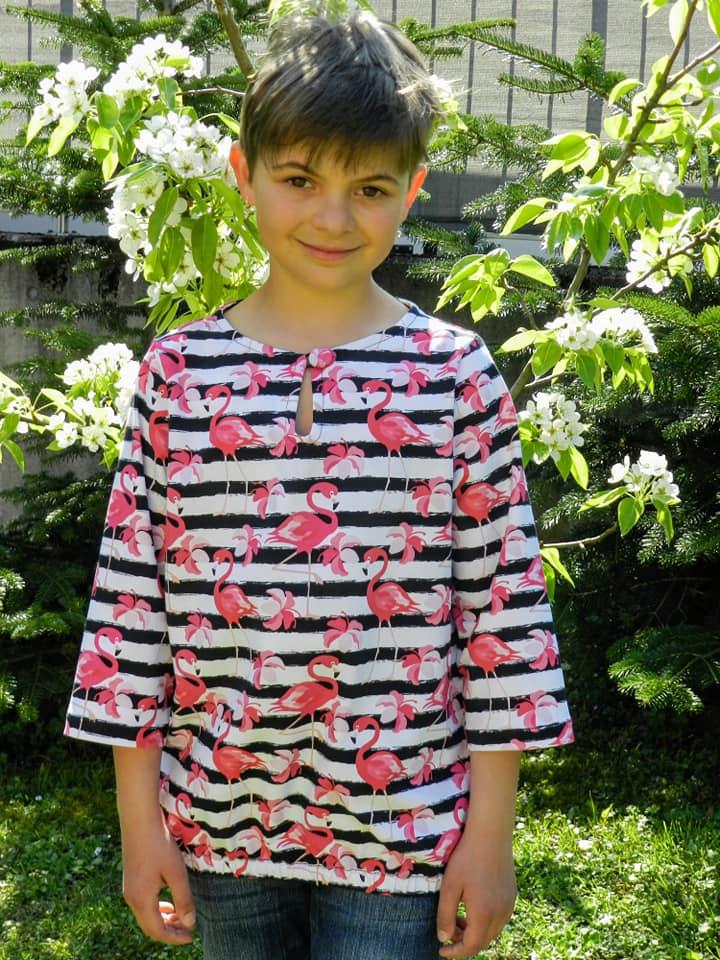 Ventinovesimo Blusen-Shirt-Bambini Papierschnittmuster by Stoffherz Grösse 80-176 - 17