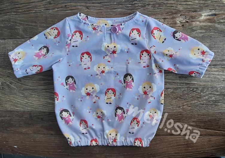 Ventinovesimo Blusen-Shirt-Bambini Papierschnittmuster by Stoffherz Grösse 80-176 - 9