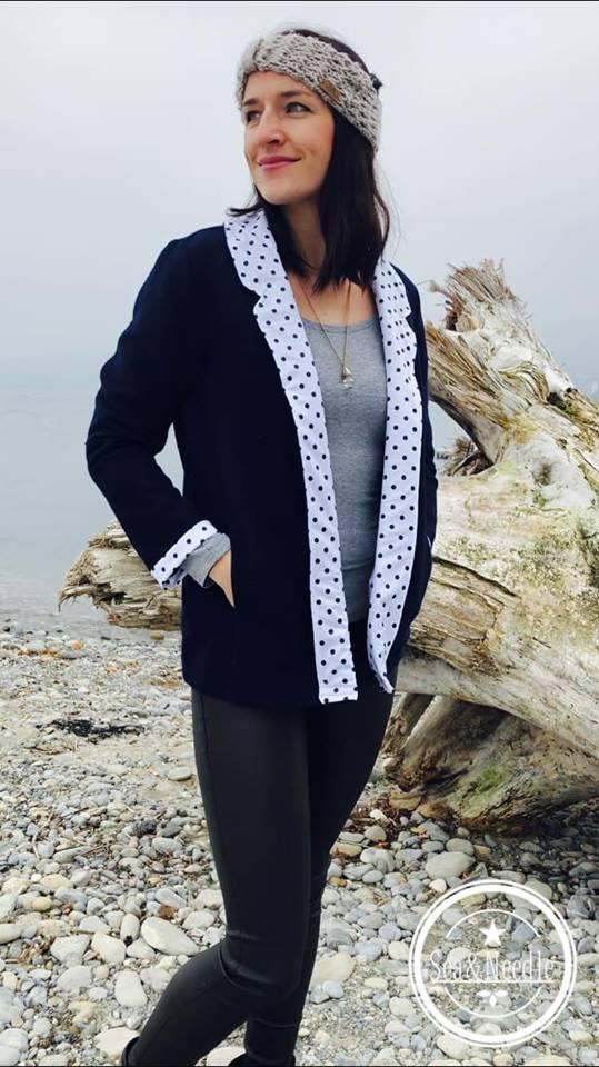 Ventitreesimo Blazer Papierschnittmuster Grösse S-XL by Stoffherz - 30