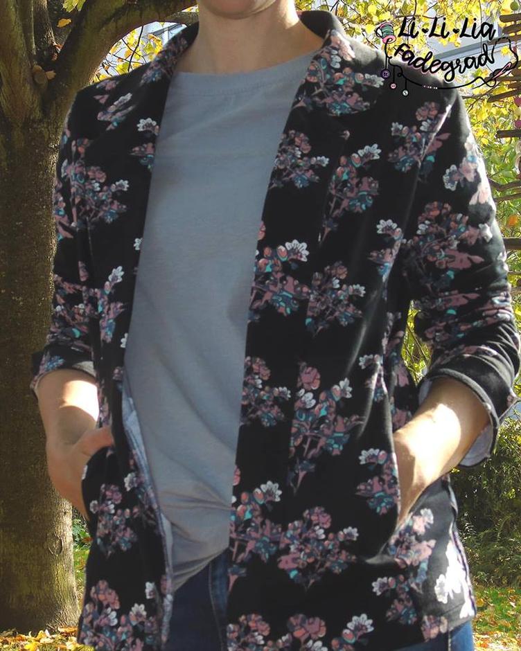 Ventitreesimo Blazer Papierschnittmuster Grösse S-XL by Stoffherz - 8