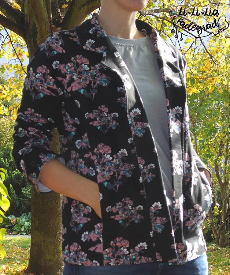 Ventitreesimo Blazer Papierschnittmuster Grösse S-XL by Stoffherz - 6