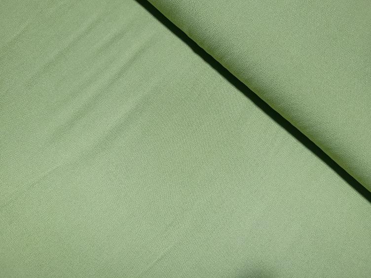 Viscose Krepp olive uni