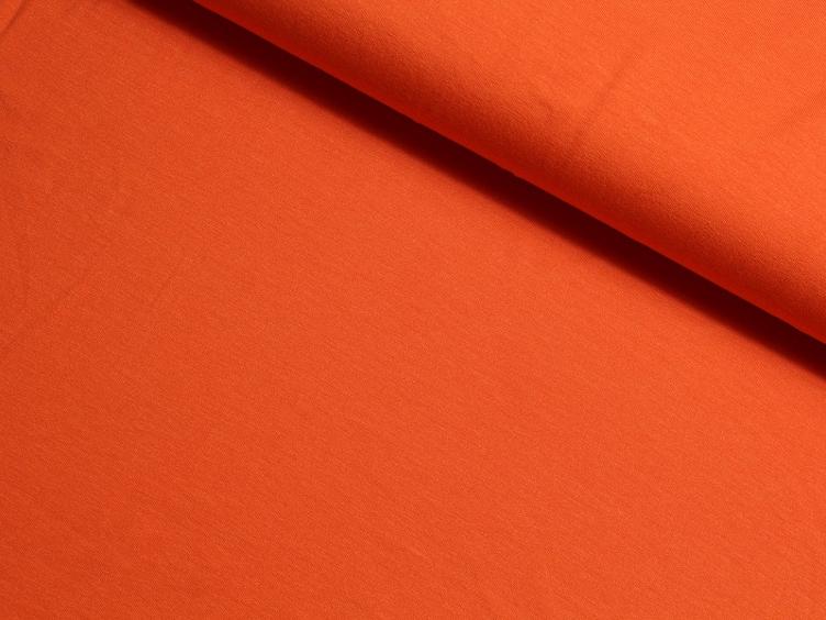Viscosejersey orange uni