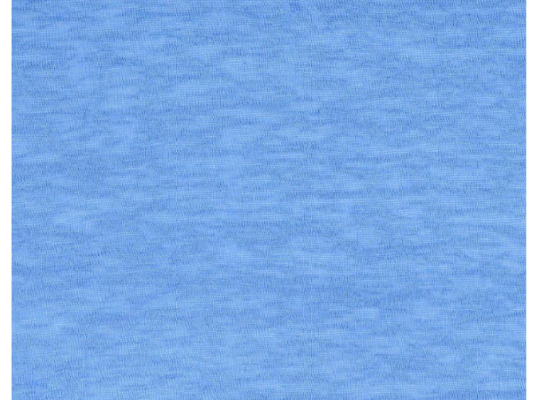 Viscosestrick blau meliert 50 cm x 167 cm