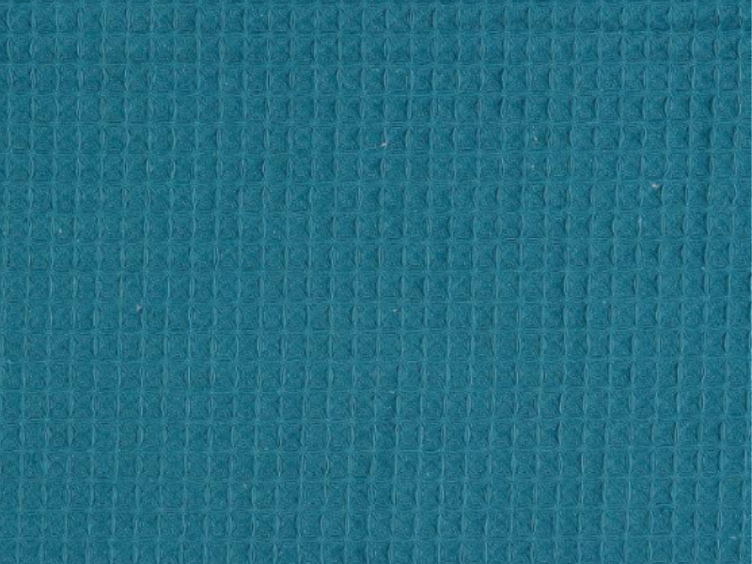 Waffel petrol 70 cm x 150 cm