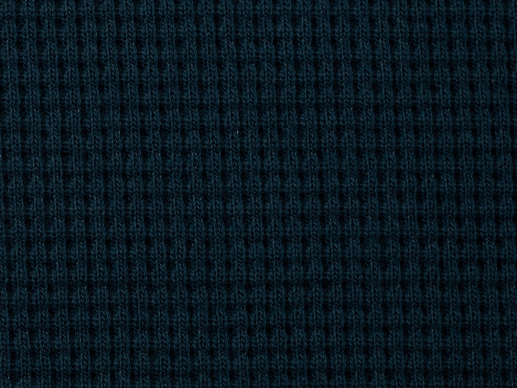 Waffeljersey Oslo jeansblau Swafing 30cm