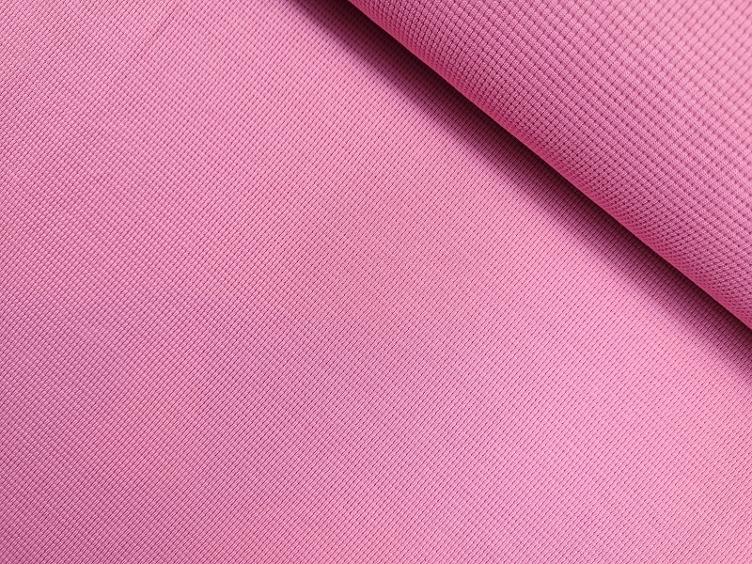 Waffeljersey rose 70 cm x 140 cm
