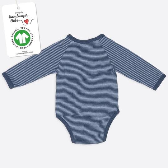 Wickelbody jeans Ringel, diverse Grössen - 0