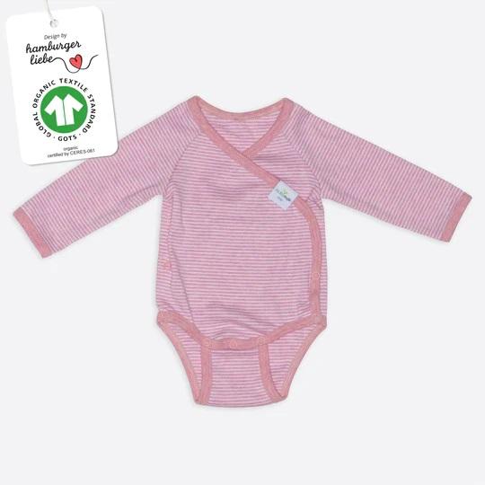 Wickelbody rosa Ringel, diverse Grössen