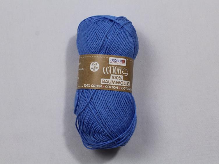 Wolle blau 50gr