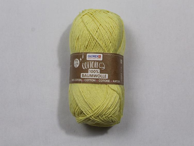 Wolle gelb 50gr