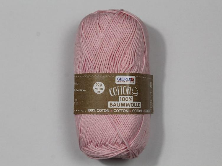 Wolle rosa 50gr
