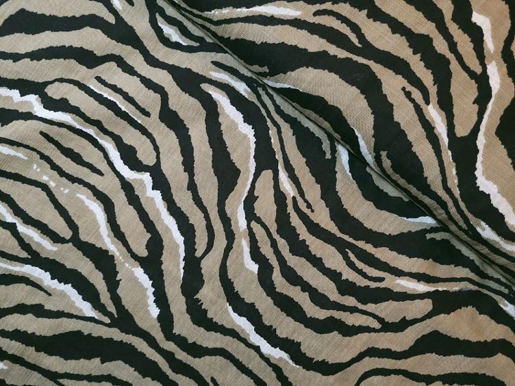 Zebra Baumwolle / Viscose